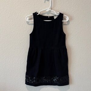 Crewcuts Girls Black Sequin Dress
